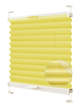 Жалюзі-плісе Wenster тканинні Cosimo One VSM1 Kamari Pearl 209 70х190 см Жовтий (27131394019592) - зображення 1