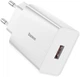 Мережевий зарядний пристрій Baseus Speed Mini QC Single U QC3.0 18W USB 3A Білий - зображення 1