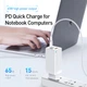 Сетевое зарядное устройство Baseus Quick GaN Travel QC4.0+PD3.0 65W USB+2Type-C 5A Белый - изображение 12