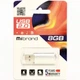 USB флеш-накопитель флешка Flash Mibrand USB 2.0 Cougar 8Gb Silver - изображение 2