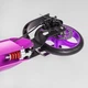 Самокат алюмінієвий Best Scooter BS-54065 ручне дискове гальмо, колеса PU, діаметр коліс - 200мм, 2 амортизатори, підсклянник, в коробці - изображение 4