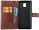 Чехол Clover для Nokia 3 / TA-1032 Книжка кожа PU с визитницей коричневый - изображение 4