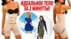 Женский комбидресс для похудения и коррекции фигуры Slim Shapewear Беж размер 2XL/3XL утягивающее белье - изображение 2