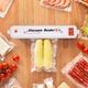 Вакуумный упаковщик продуктов Vacuum Sealer кухонный вакууматор для дома прибор для вакуумной упаковки еды, White - изображение 1