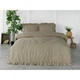 Постельное белье Limasso Stonewashed Exclusive Ranforse 200 х 220 см Oxford Tan - изображение 1