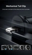 Тримач для мобільного автотримач Baseus Stable Gravitational Car Mount Lite (Air Outlet Version) чорний (SUWX010001) - зображення 4