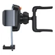 Держатель BASEUS Easy Control Clamp Car Mount Holder (Applicable to Round Air Outlet) |4.7-6.7"| (SUYK000201) черный - изображение 3