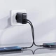 Адаптер мережевий ACEFAST A5 |1USB/1Type-C, 32W/2.4A, PD/QC| White - зображення 4