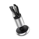 Держатель BOROFONE Cool move air outlet magnetic Car holder extended version BH47 черно-серебряный - изображение 5