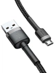 USB кабель 3 метра Baseus Cafule Micro-USB CAMKLF-HG1 - изображение 2