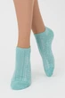 Женские короткие носки с цветочным узором Giulia WS1 SOFT BACKGROUND 004 36/40 синие Blue pastel turquoise - изображение 1