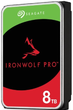 Dysk twardy Seagate IronWolf Pro 8 TB 7200 obr./min 256 MB ST8000NT001 3,5 SATA III - obraz 2