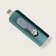 Флеш накопитель для Apple iPhone HighSpeed USB 3.0+micro Usb+lightning, бирюзовый - изображение 3