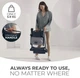 Стільчик для годування Kinderkraft Foldee Grey (KHFOLD00GRY0000) - зображення 11