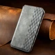 Чехол-книжка Logarm Tessero Book для Xiaomi Mi 10 Lite Серый Без бренда - изображение 7