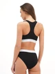 Комплект (топ + трусики-слипы) Apriori Sport Slip AU-200708 L Черный (ROZ6400176354) - изображение 2