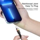Кабель Essager Colorful LED USB-A to Lightning 2.4A USB Cable Fast Charging 1 м Black (EXCL-XCD01) - зображення 8