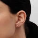 Сережки LUNET з червоного золота, з діамантами 34752421 - изображение 2