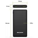 Універсальні мобільні батареї AlzaPower Ingot 10000 mAh Quick Charge + PD3.0 чорний - зображення 3