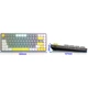 Клавіатура Redragon TL84 RGB Wireless/Bluetooth Blue Switch Grey Yellow (TL84-GWY) [84605] - зображення 6