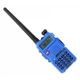 Рация Baofeng UV-5R (5W, VHF,UHF, 136-174 MHz,400-470 MHz, до 5 км, 128 каналов, АКБ), синяя - изображение 6