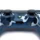 Ігровий джойстик для PS 4 синій комуфляж бездротовий вібраційний - зображення 5
