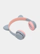 Наушники Bluetooth УШКИ CATear LED беспроводные RGB 360 мАч Серые CPM-047-Grey - изображение 4