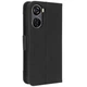 Чехол-книжка с кармашками Deexe Wallet Stand для ZTE Blade V40 Design - Black - изображение 6