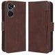 Чехол-книжка с кармашками Deexe Wallet Stand для ZTE Blade V40 Design - Brown - изображение 1