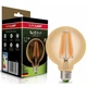 Лампочка Eurolamp G95 12W E27 2700K (LED-G95-12273(Amber)) - зображення 1