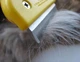 Щітка для чищення вовни собак та кішок з кнопкою 4,5 см. HMD Long Hair 164-12327716 - зображення 5