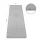 Коврик (мат) для йоги и фитнеса Springos TPE 183 х 61 х 0.6 см YG0017 Grey - изображение 9