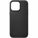 Чохол Leather Case для Apple iPhone 14 (Black) - изображение 1