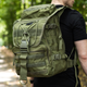 Военный Тактический Рюкзак 50 л Олива Dominator Large Pack 50L Olive Большой Армейский Непромокаемый - изображение 2