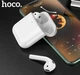 Беспроводные Bluetooth наушники Hoco EW25 с зарядным кейсом и микрофоном блютуз наушники вкладыши белые - изображение 7