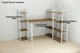 Етажерка 4/34 Ferrum-decor Серії Конект 120x34x28 білий ДСП Дуб Таверна 16мм (XK00243) - зображення 3