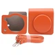 Чохол для фотоапарата Fujifilm Instax Square SQ1 SQ6 SQ40 Terracotta Orange / Помаранчевий - зображення 6