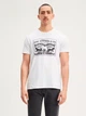 Футболка хлопковая длинная мужская Levi's 716991758 XL Белая (1159783363) - изображение 5