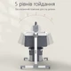 Портативне ліжечко-гойдалка 3-в-1 з автозакачуванням, UrbanKit Дитяча складна люлька для немовлят - зображення 2