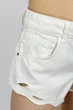 Джинсовые шорты Pull & Bear 5696/331/250 белые M - изображение 5