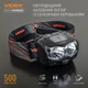 Налобный светодиодный фонарик VIDEX VLF-H055D 500 лм 5000K - изображение 10