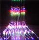 Яркая гирлянда водопад Xmas на окно 3х3 м 400 Led Мульти - изображение 3
