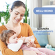 Пляшечка для годування пластикова Chicco Well-Being Colors з силіконовою соскою 4м+ 330 мл Помаранчева (28637.31) - зображення 7