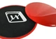 Диски для скольжения EasyFit Gliding Discs красные 2 шт (диски для глайдинга, скользящие диски, слайдеры) - изображение 2
