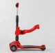 Самокат триколісний з сидінням Best Scooter ST-18003 MAXI складне алюмінієве кермо3 колеса PU зі світлом - изображение 10