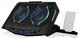 Охлаждающая подставка для ноутбука Modecom SILENT FAN MC-CF-21-RGB Black (PL-MC-CF-21-RGB) - изображение 2