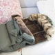 Детский конверт для коляски, санок 4 в 1 Springos SB0002 Khaki - изображение 6