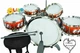 Барабани з табуретом LandToys LT41 - зображення 5