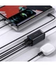 Мережевий зарядний пристрій Baseus GaN 3 Pro 2xUSB 2xType-C 100W (CCGP000101) Чорний + кабель USB-C to USB-C - зображення 2