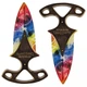 Ножи тычковые CS GO Marble Fade Сувенир-Декор (DAG-R) (160453) - изображение 1
